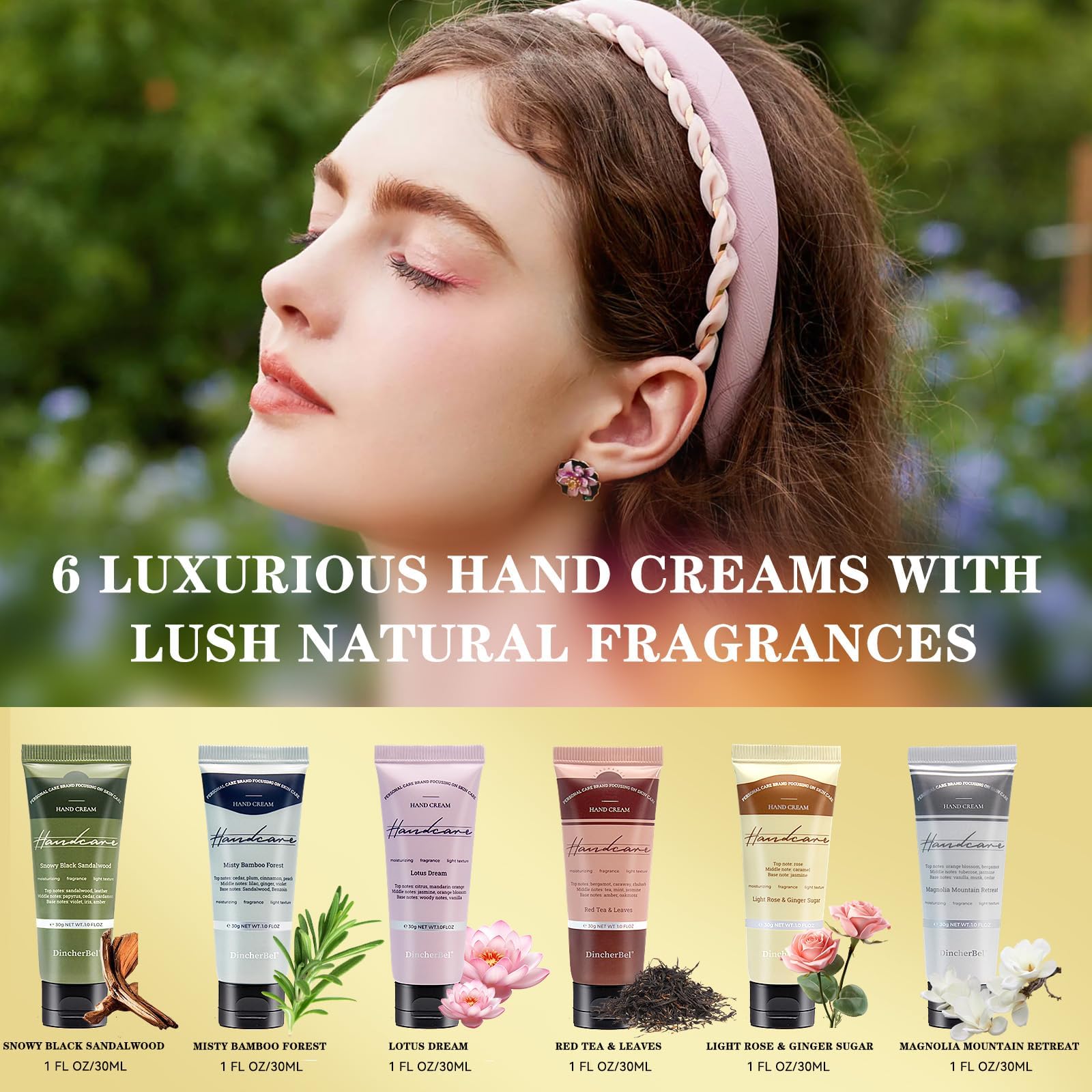 DincherBel Misty Bamboo Forest swirled texture demonstrates everyday moisture and quick wear.