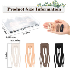 Dingion 3-teeth comb hair clip designed for easy grip and removal.