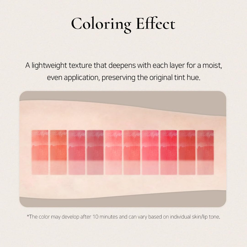 DINTO Hydrating formula nourishes lips during daily wear.