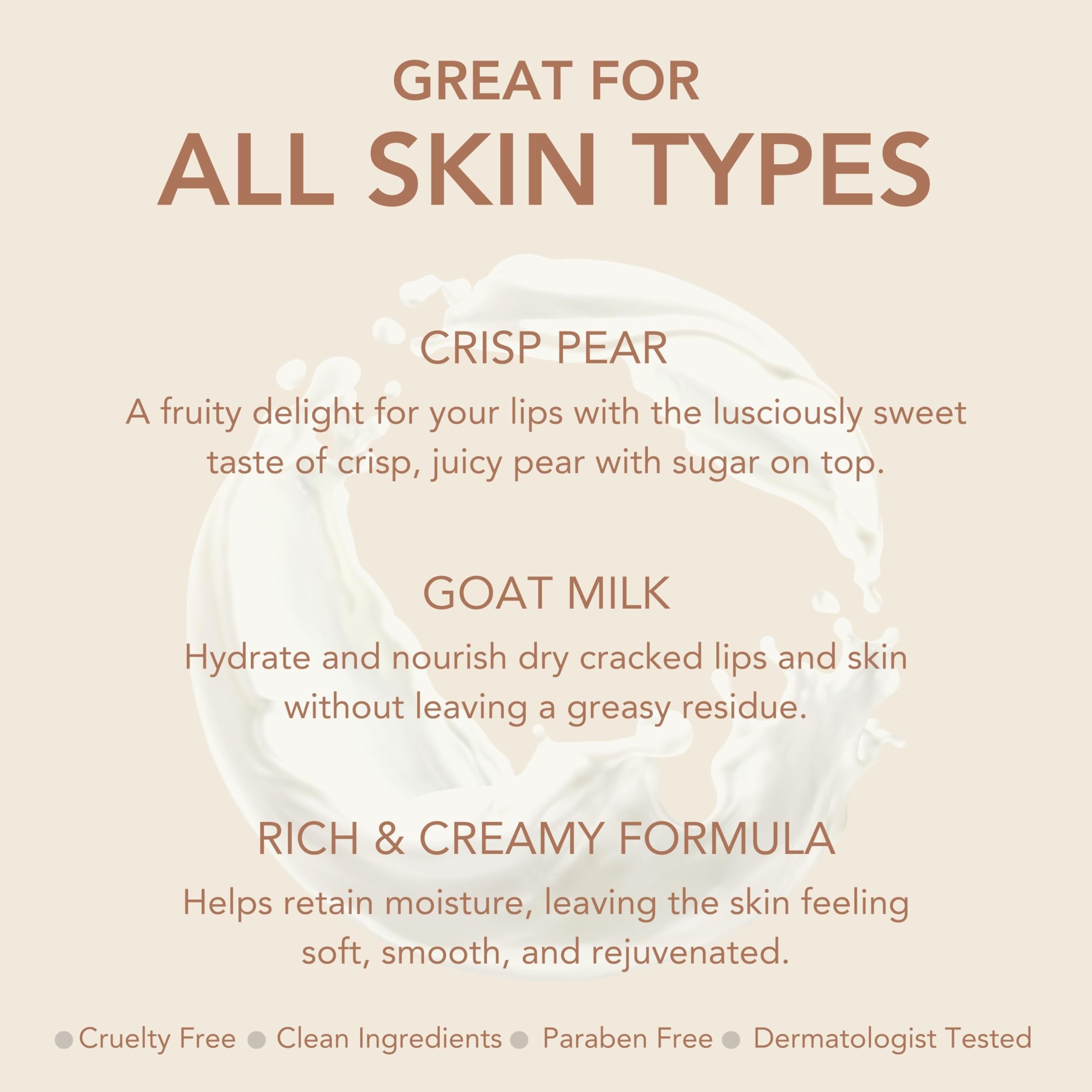 Dionis cruelty-free logo emphasizing vegan, paraben-free skincare