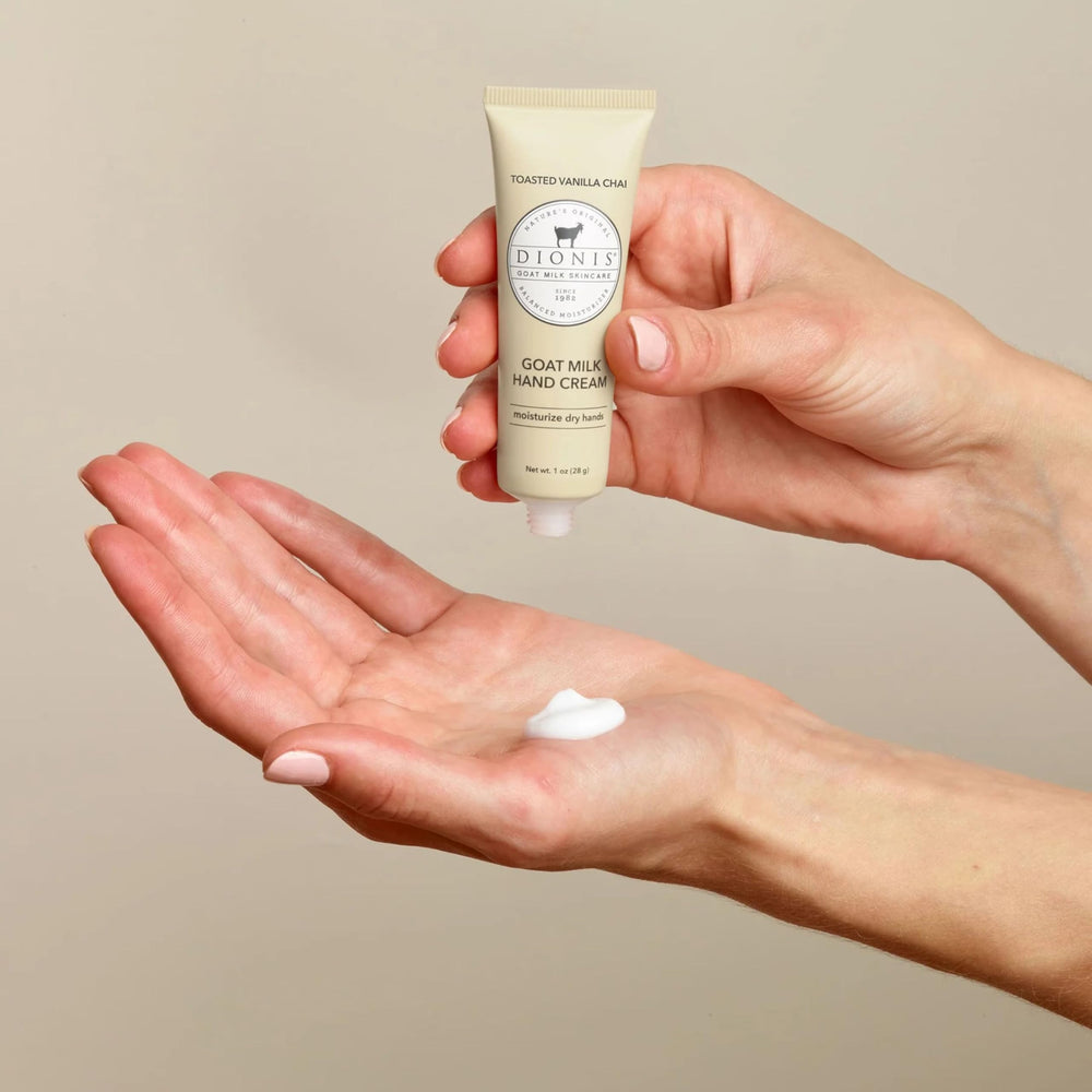 Dionis Packaging travel kit shows compact tubes for on-the-go care.