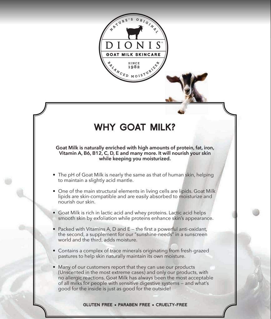 Dionis Goat Milk Lip Balm swatches on lips with subtle sheen and smooth feel