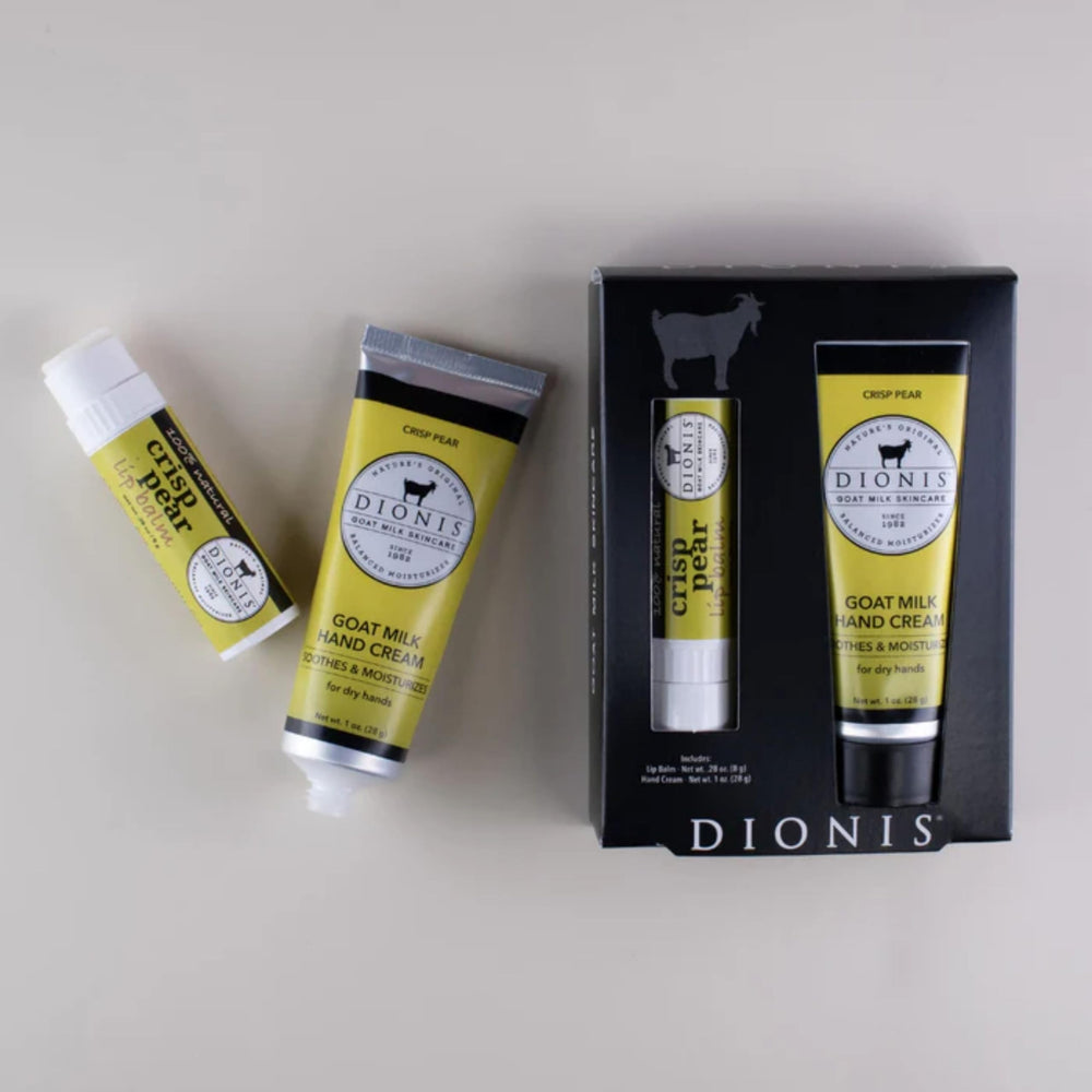 Close-up of Dionis lip balm texture, smooth and non-sticky