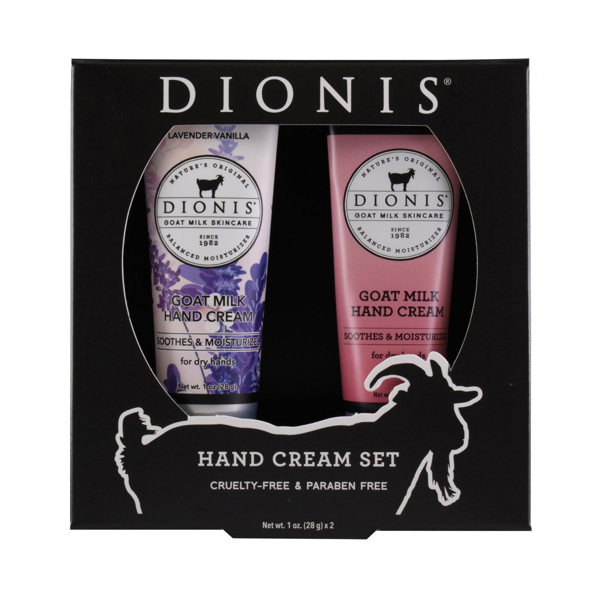 Dionis Lovely Lavender hand cream 1oz bottle for daily hydration.