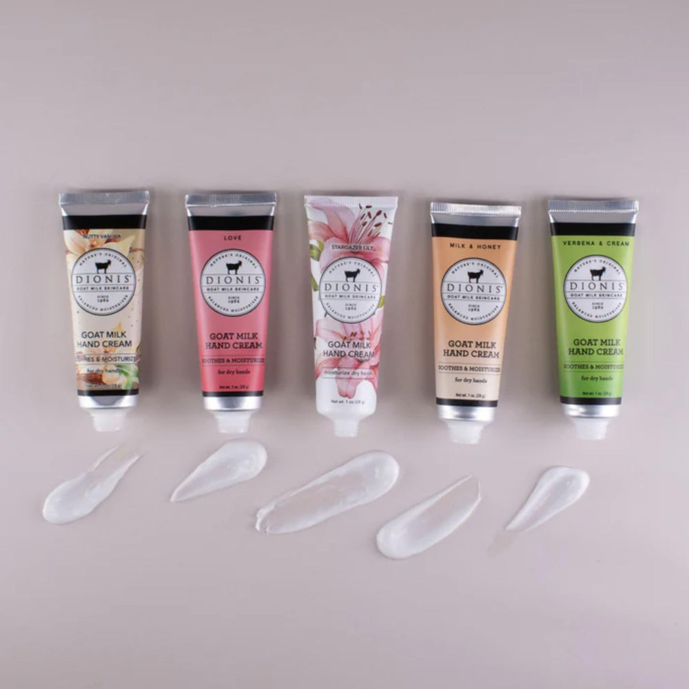 Dionis Milk & Honey hand cream for smooth non-greasy hydration