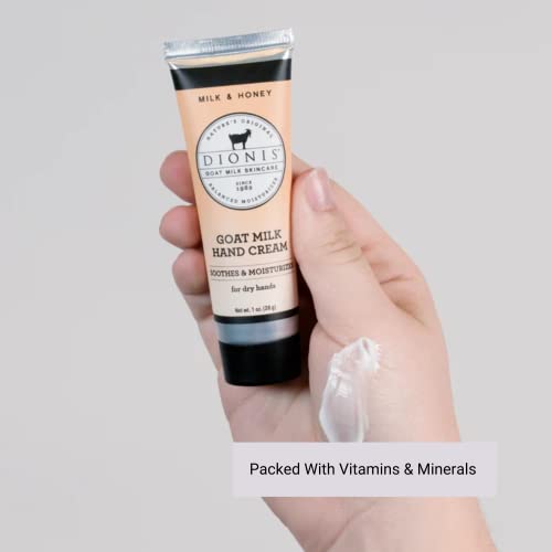Dionis Milk & Honey label highlighting fragrance and product name