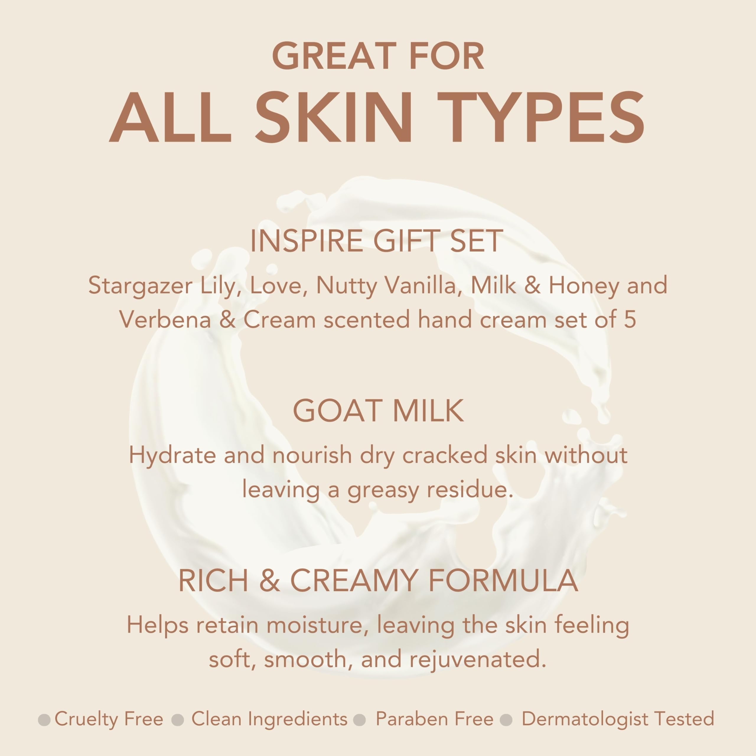 Dionis Verbena & Cream hand cream in gift pack for refreshing sensory experience