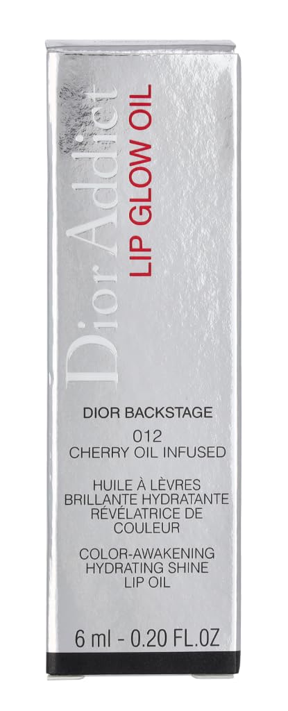 Dior Addict Lip Glow Oil Rosewood swatches demonstrate protective film against drying and stress.