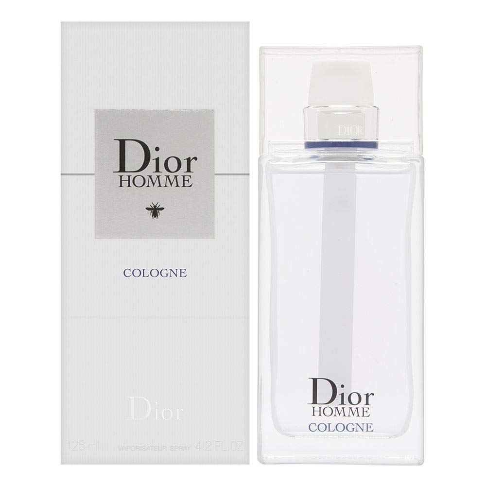 Dior Homme cologne spray bottle, 4.2 oz, elegant fragrance for romantic wear