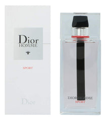 Dior Homme Sport spray view suggesting easy-application fragrance for everyday moments.
