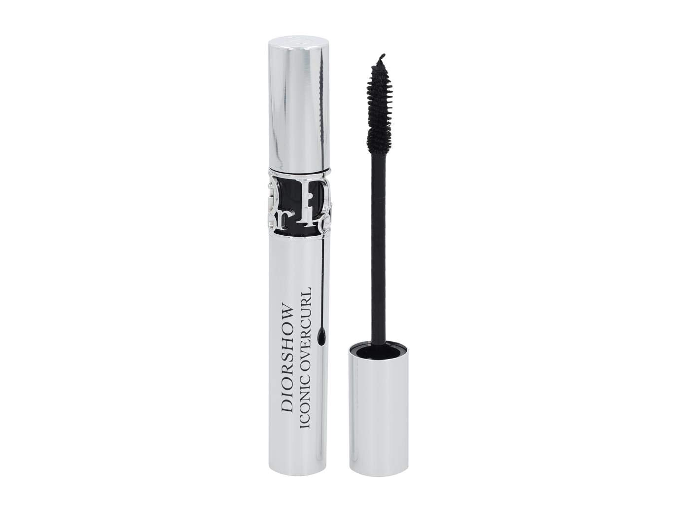 Dior Diorshow Iconic Overcurl brush demonstrates concave side technique for lift.