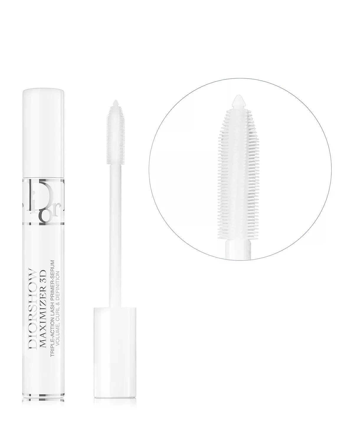 Dior Diorshow Maximizer 3D primer bottle and brush ready for easy application