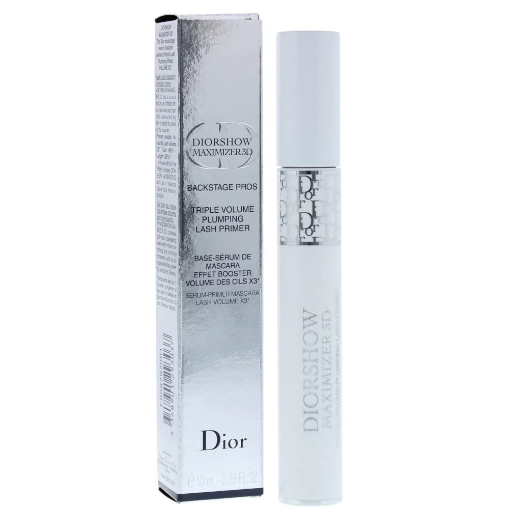 Dior Diorshow Maximizer 3D primer evenly coats lashes for lift