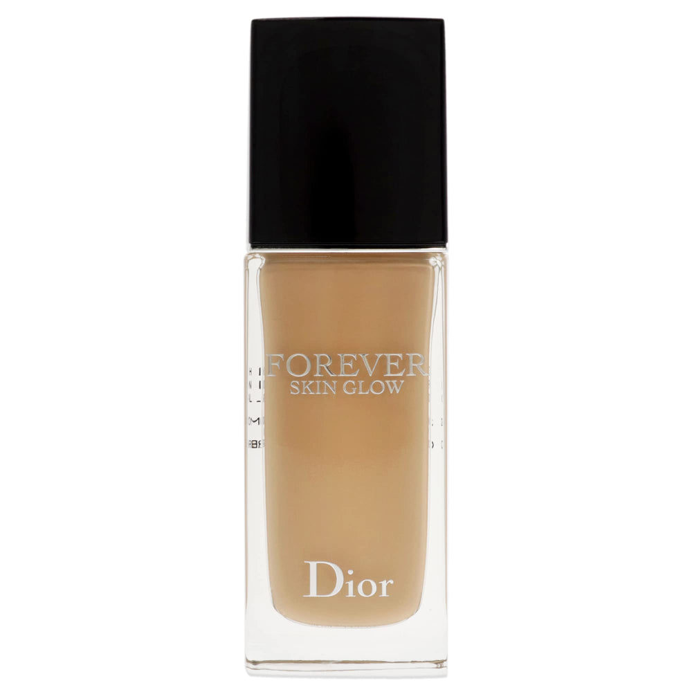 Dior Forever Skin Glow foundation swirl highlights creamy texture and radiant coverage.
