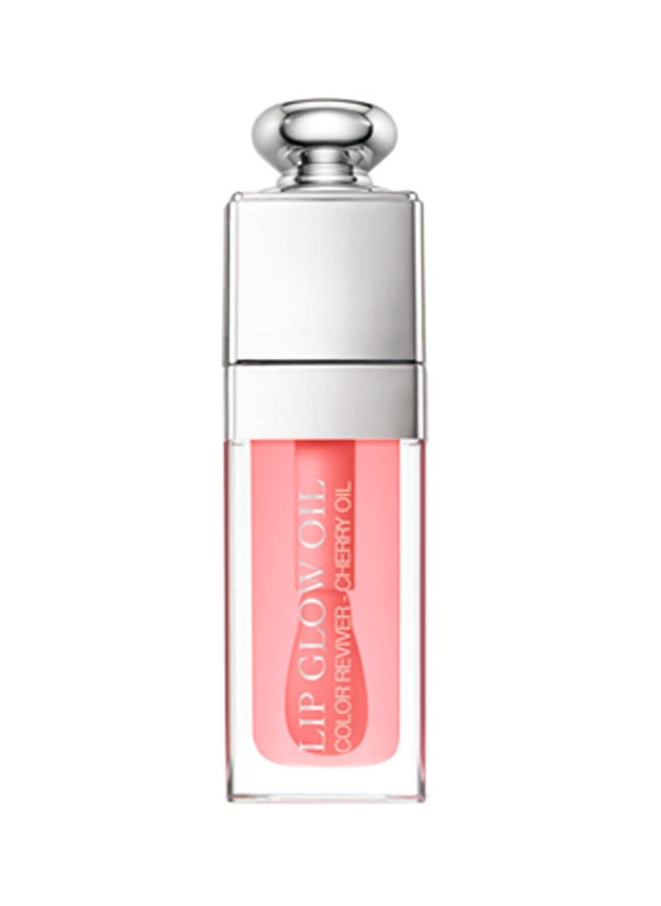 Dior Glossy Lip Color Pink with glossy shine and nourishing lip care.