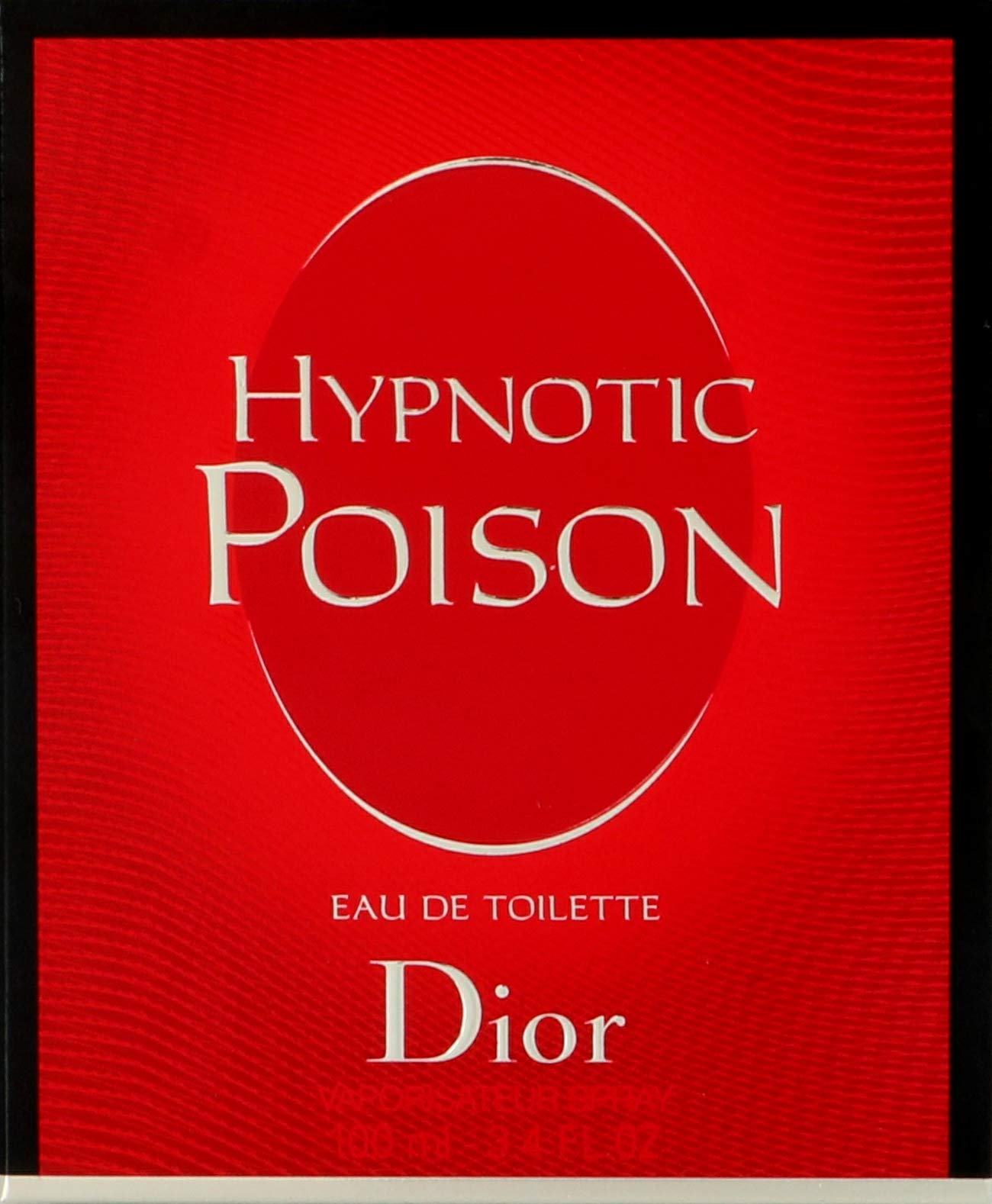 Dior Hypnotic Poison notes visual suggesting warm jasmine and vanilla.