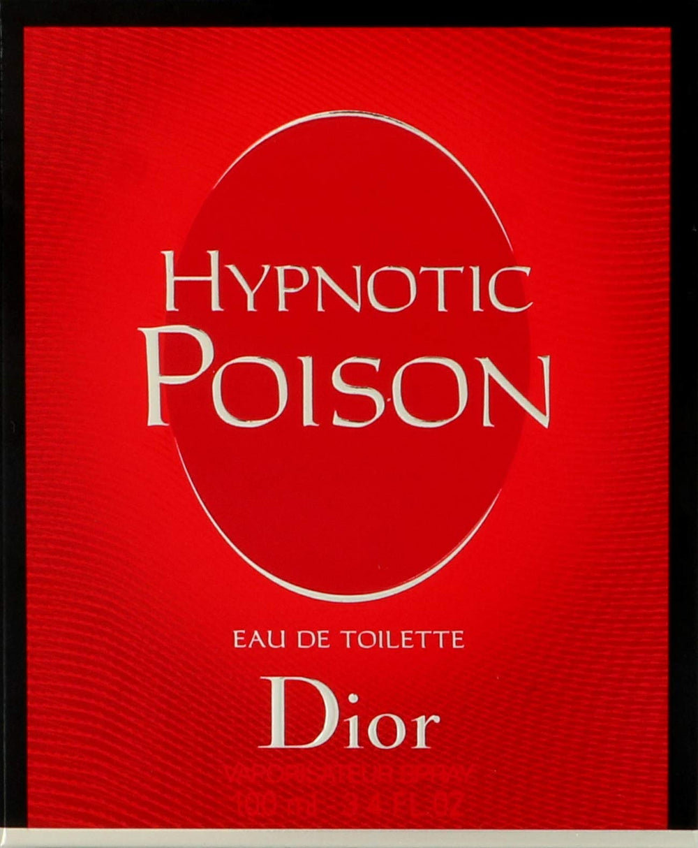 Dior Hypnotic Poison notes visual suggesting warm jasmine and vanilla.