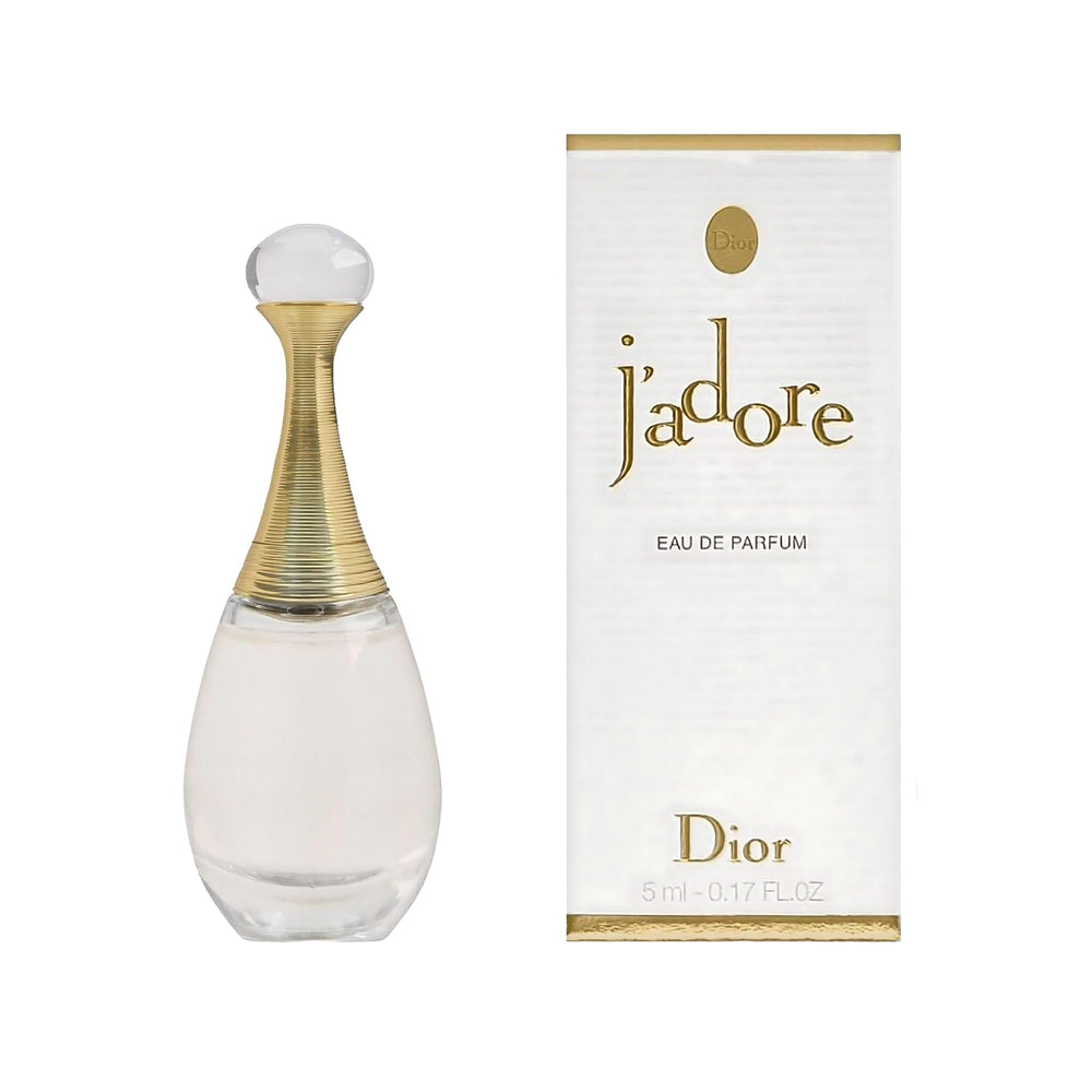 Dior J'adore display with perfume collection, luxury on display.