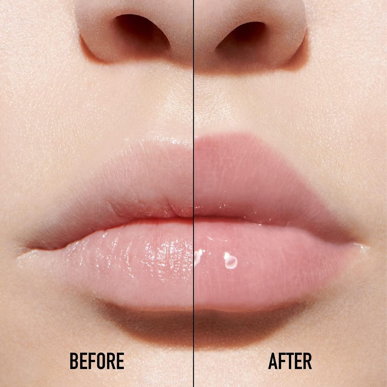 Dior Lip Maximizer tube illustrates +36% immediate volume in use.