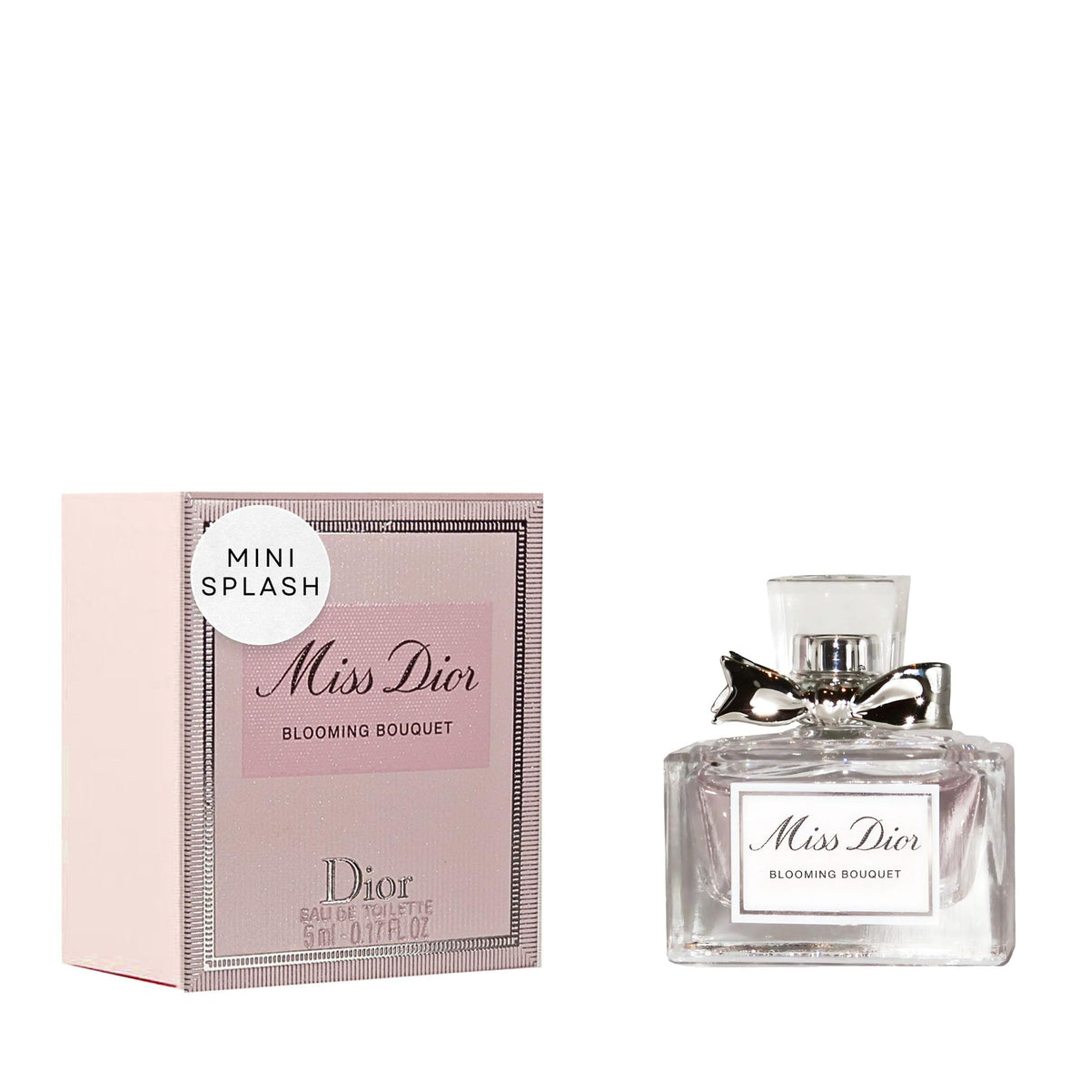 Dior Miss Dior Blooming Bouquet travel bottle close-up for on-the-go elegance.
