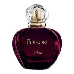 Christian Dior Poison EDT bottle front view for luxurious evening wear.