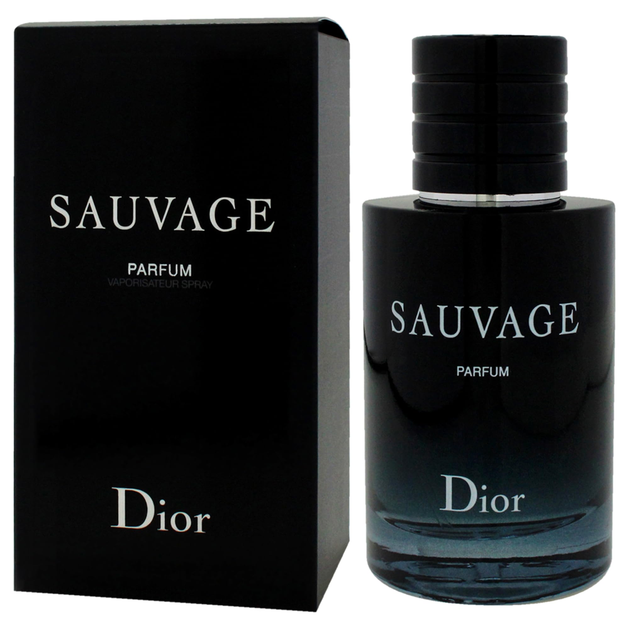 Dior Sauvage Parfum application moment emphasizes clean spray for daily wear.