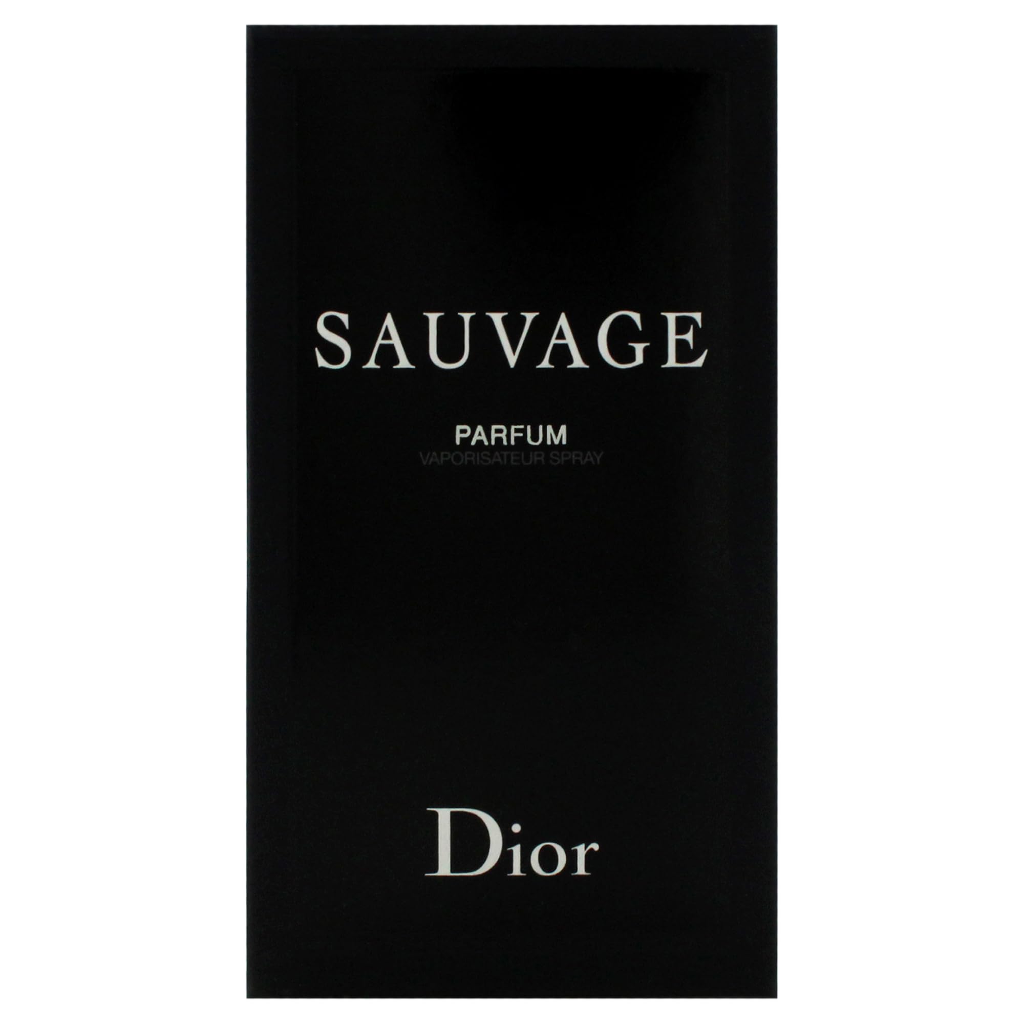 Dior Sauvage Parfum nozzle close-up reveals precise spray design.