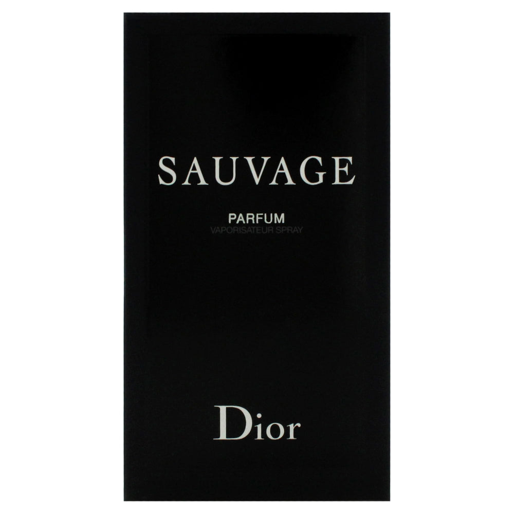 Dior Sauvage Parfum nozzle close-up reveals precise spray design.