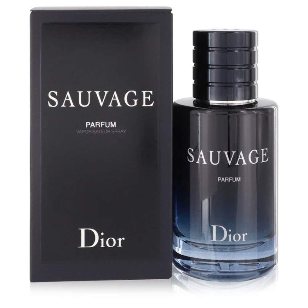Dior Sauvage Parfum Spray 2 oz packaging box for gifting occasions