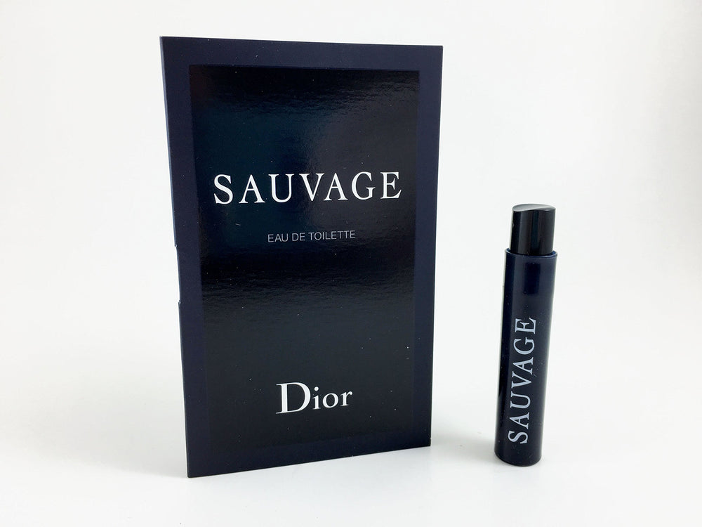 Dior Sauvage sample spray vial offers on-the-go fragrance exploration and instant refreshment