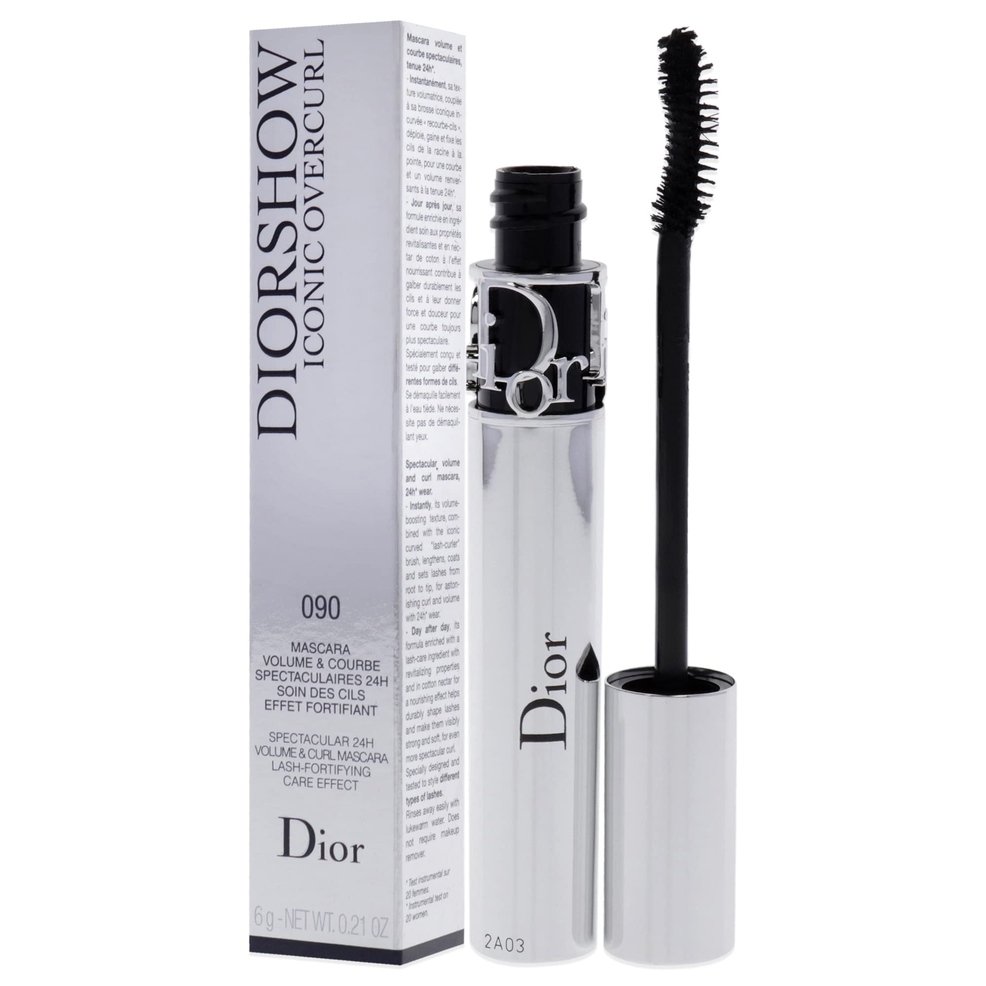Dior Diorshow Iconic Overcurl cotton nectar nourishment visible shine