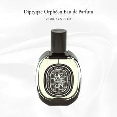Orpheon by Diptyque glass sprayer close-up highlighting premium scent experience