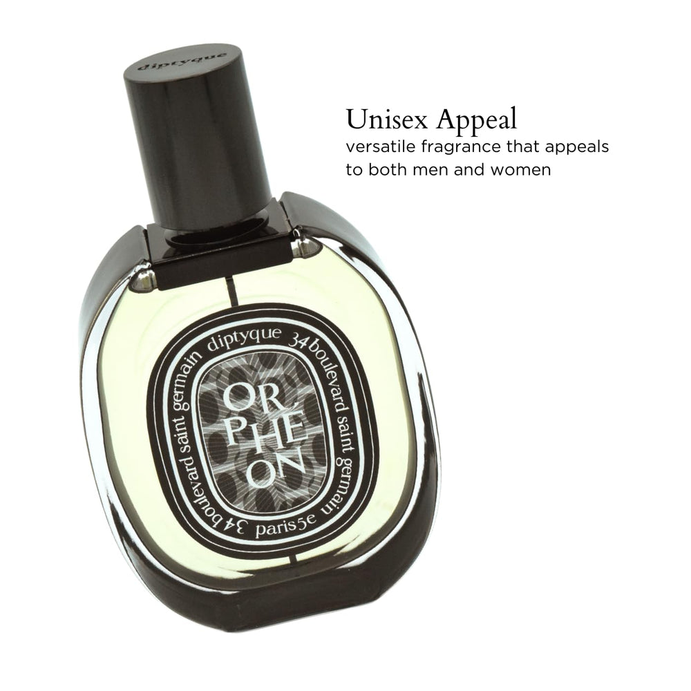 Orpheon packaging photo highlights unisex appeal and luxury branding for everyday confidence