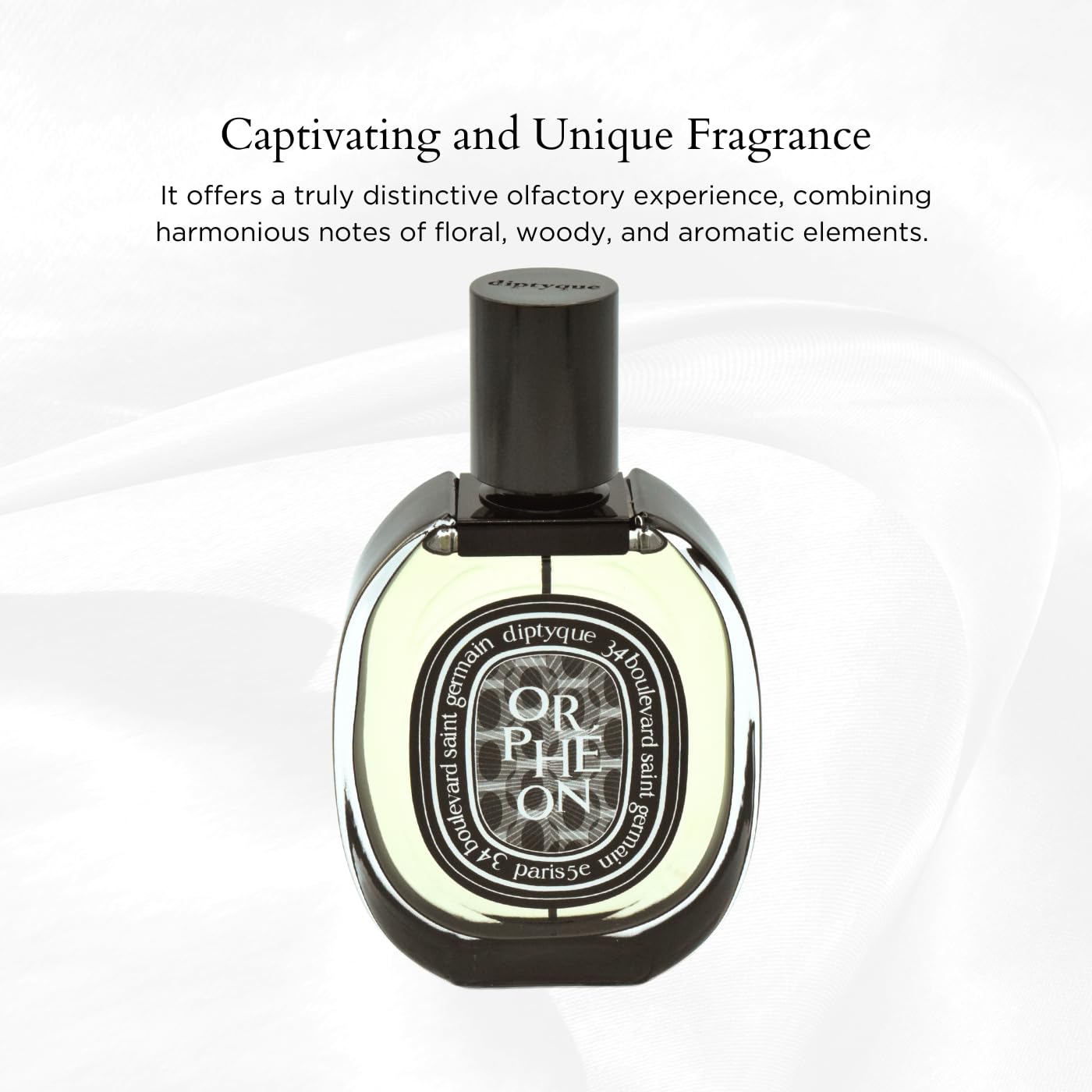 Orpheon by Diptyque spray on neck suggesting warm inviting presence