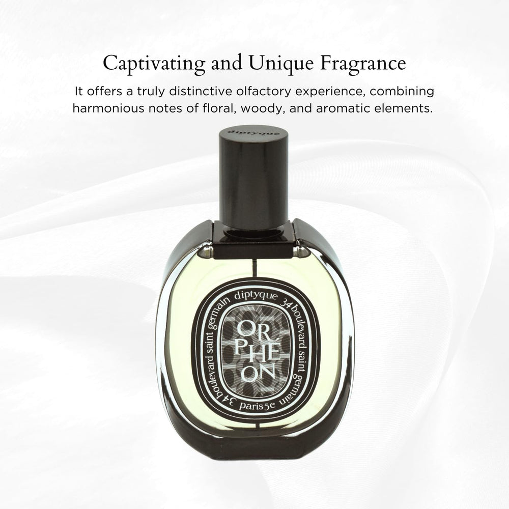 Orpheon by Diptyque spray on neck suggesting warm inviting presence