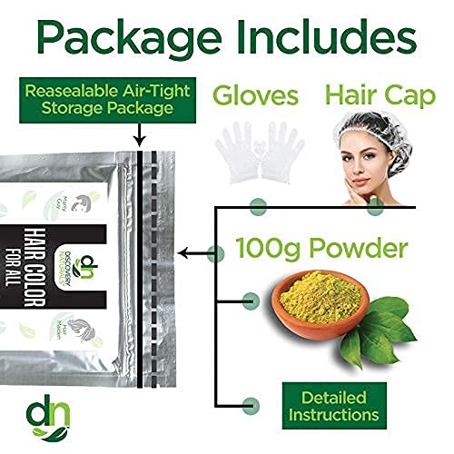 Color cap included with Discovery Naturals Brown Henna kit
