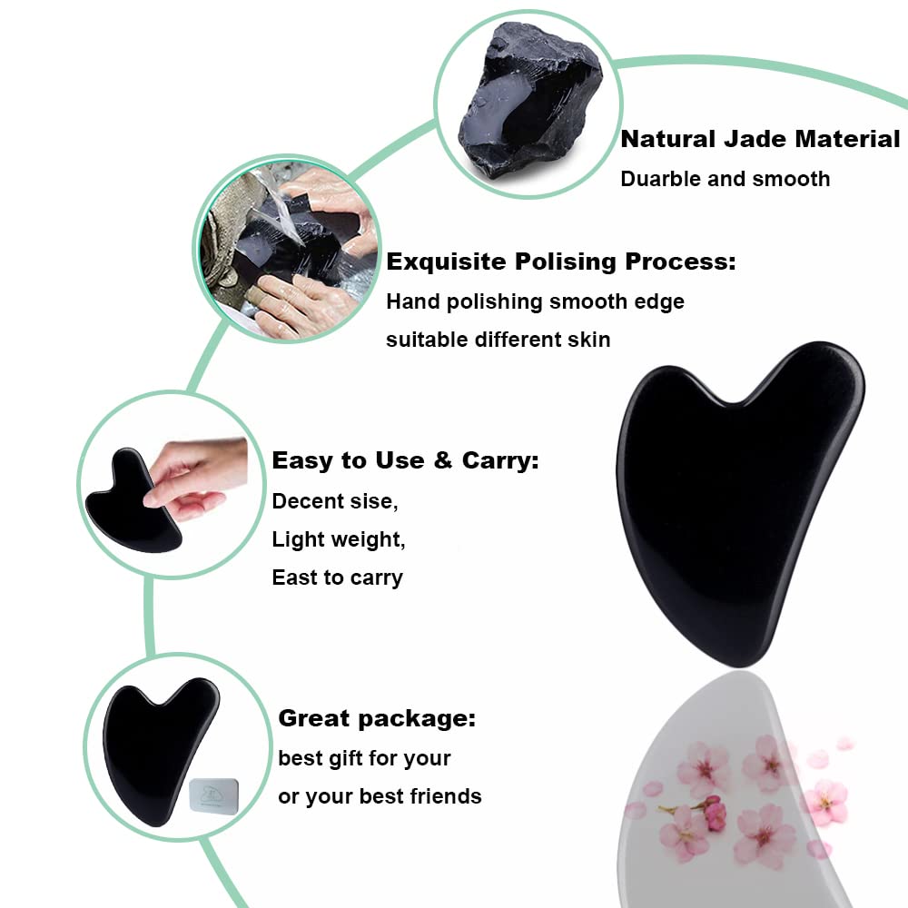 Ditind Gua Sha full-body massage tool supports full-body relief and trigger point work.