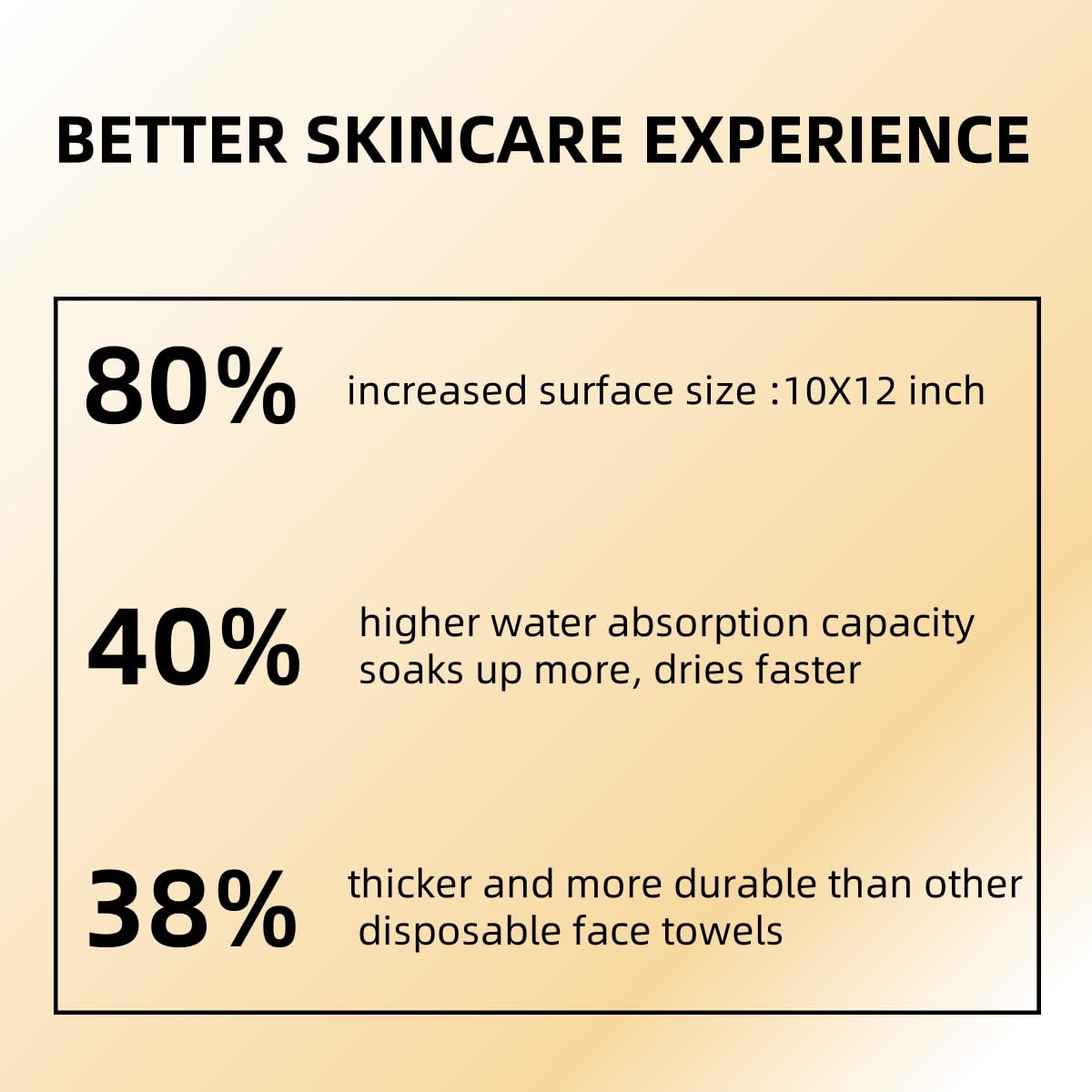 Ditoi face towels sensitive-skin friendly texture for irritation-free cleansing