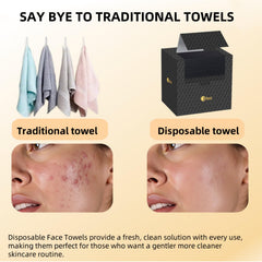 Ditoi face towels soft texture close-up showing gentle cleansing