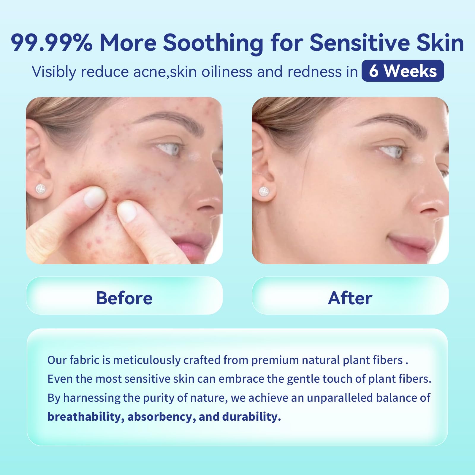Ditoi two-sided towel surface closeup showing smooth cleansing and textured exfoliation