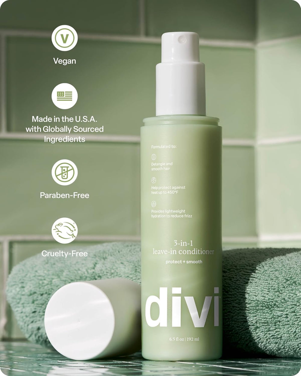 Divi fine-hair friendly formula delivers lightweight moisture.