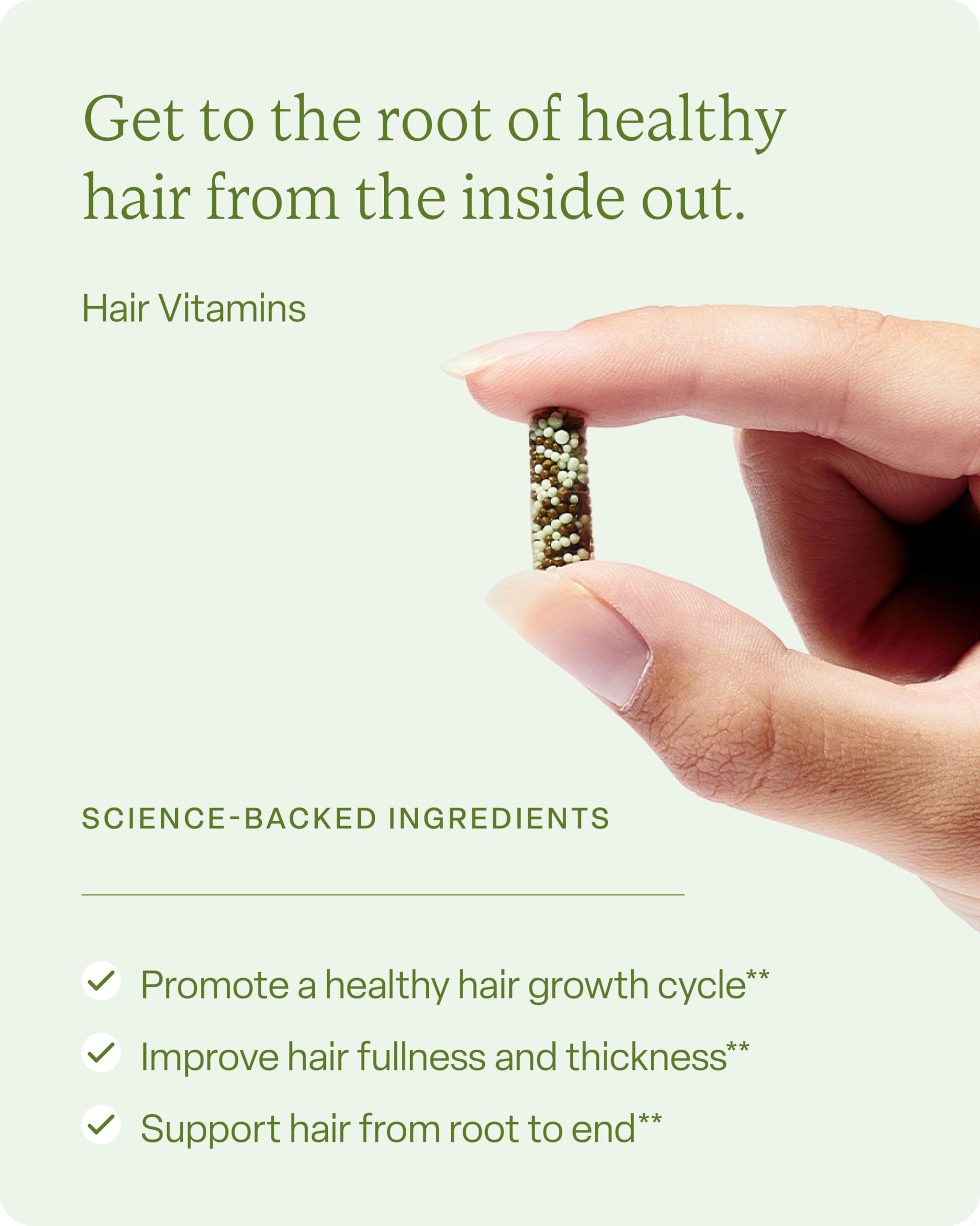 Divi Healthy Hair Bundle vitamin tablet packaging showing convenient daily supplementation.