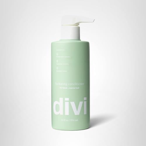 Divi Hydrating Conditioner 12 oz bottle with pump supports easy, regular use.