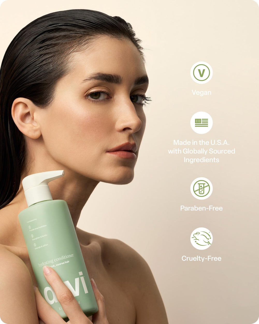 Divi Hydrating Conditioner on color-treated hair helps maintain vibrancy while moisturizing.