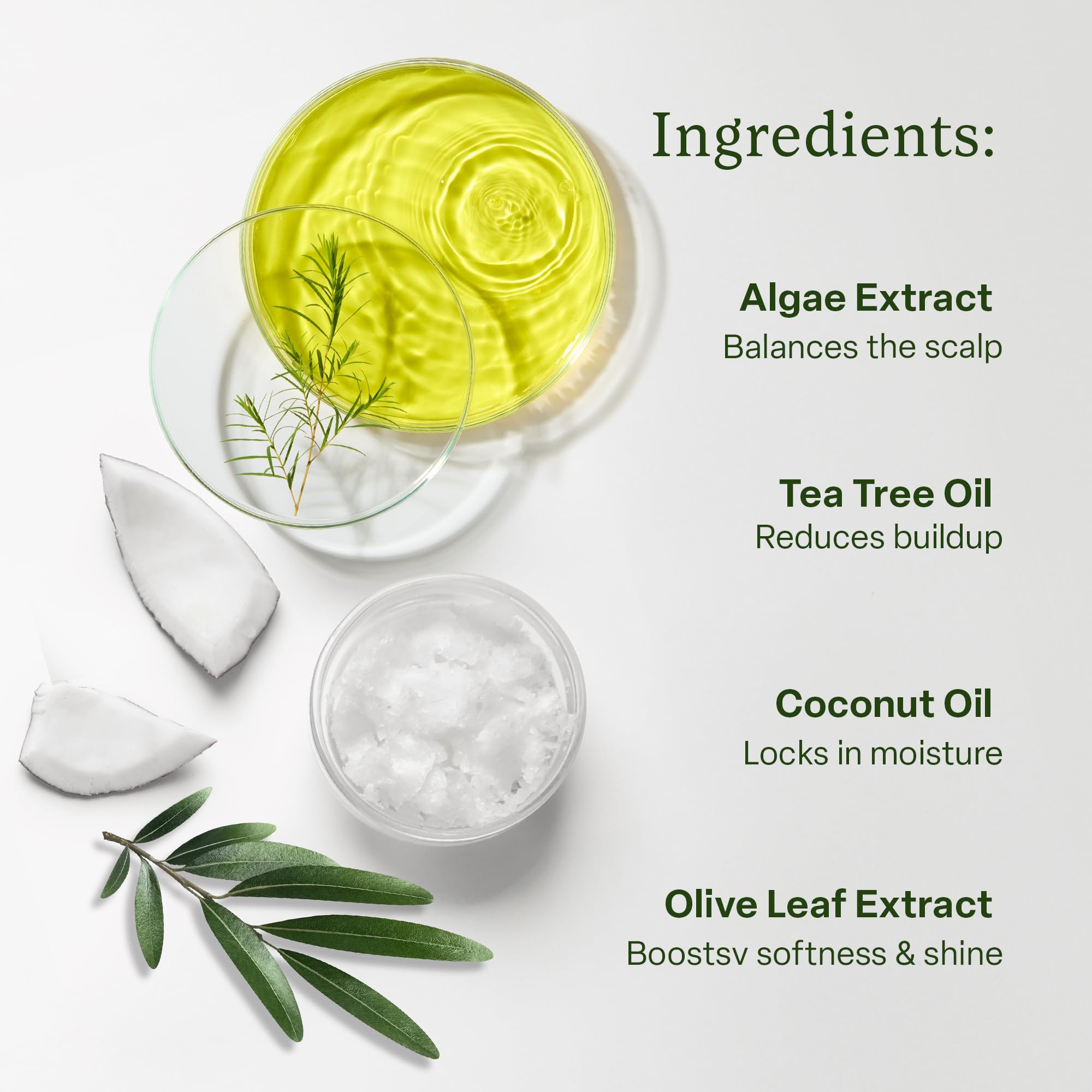 Divi Hydrating Conditioner rinse shot shows soft, moisturized hair after washing.