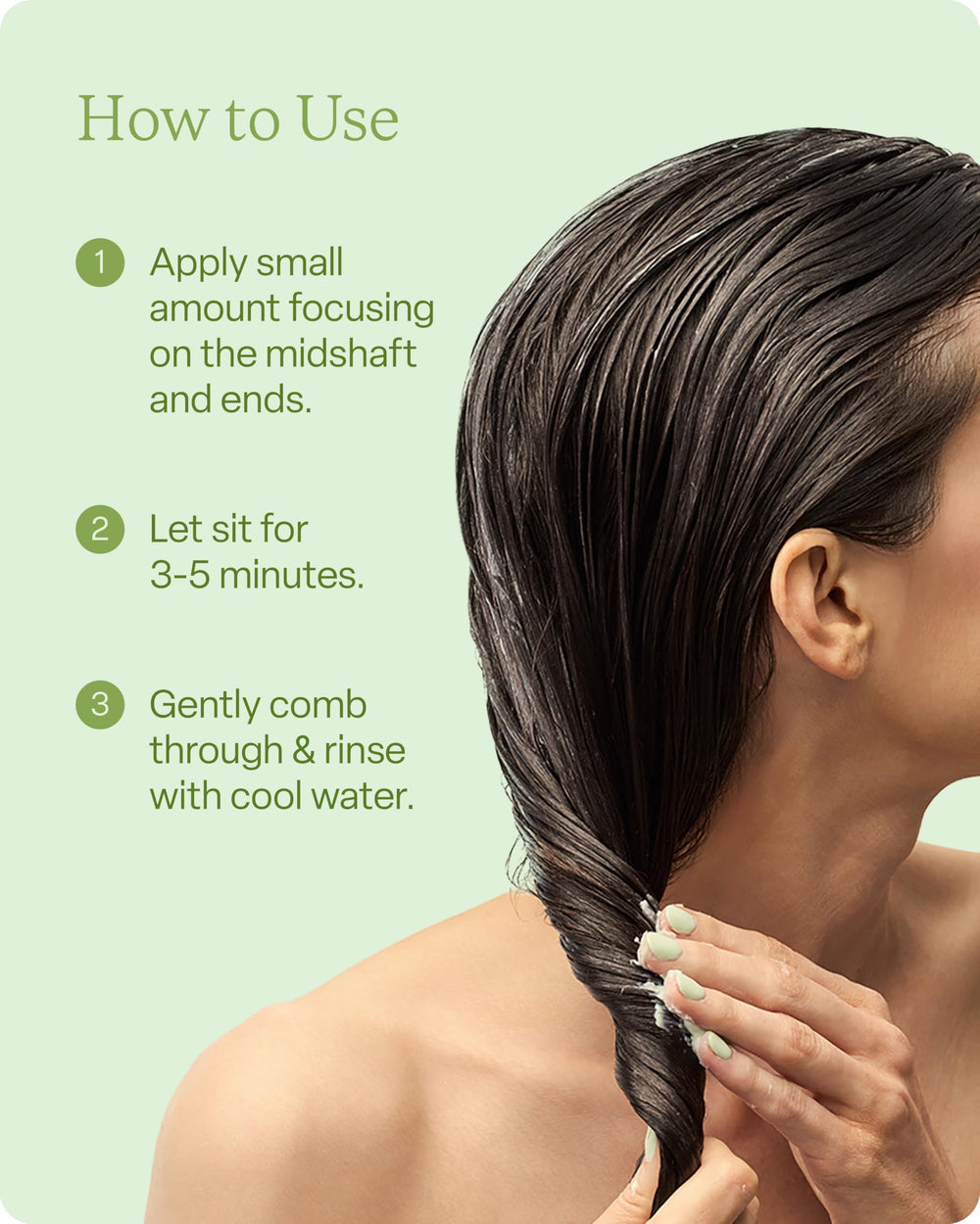Divi Hydrating Conditioner post-use shine emphasizes healthy, natural luster.