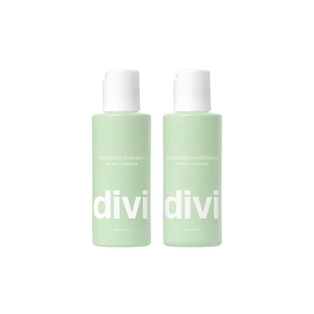 Divi Hydrating Shampoo travel bottle for on-the-go hydration