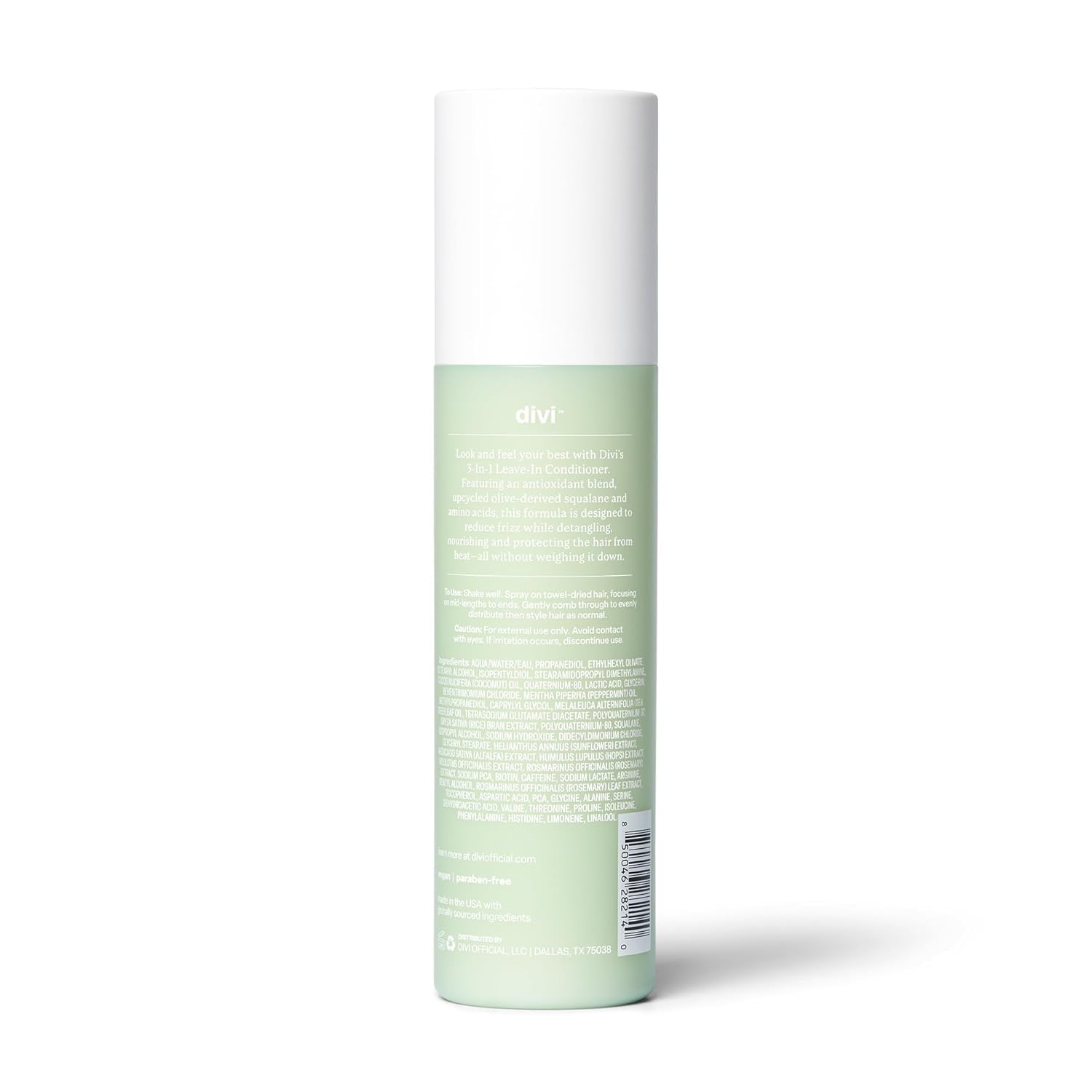 Divi made-in-USA label underscores quality ingredients and performance.