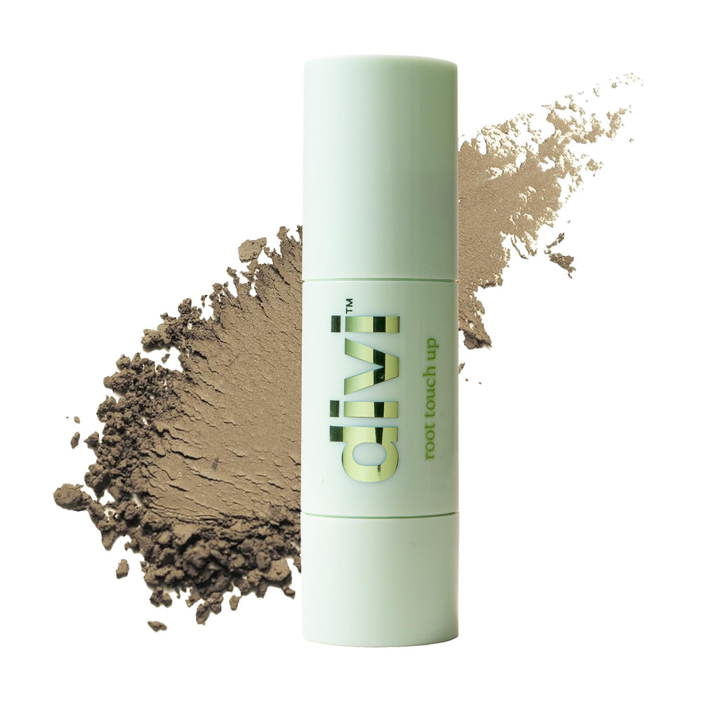 Divi Root Touch-Up Powder blonde packaging for quick concealment on the go.