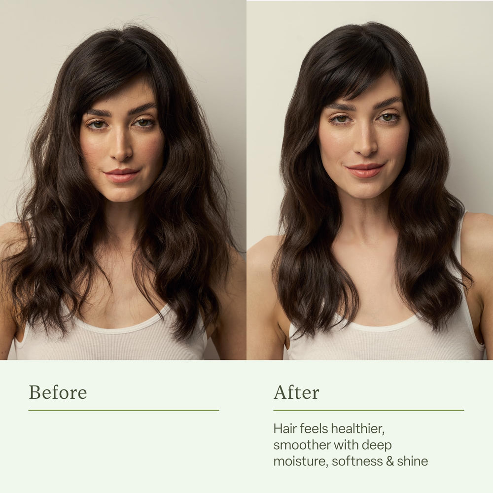 Divi nourishing conditioner close-up highlighting scalp balance and roots